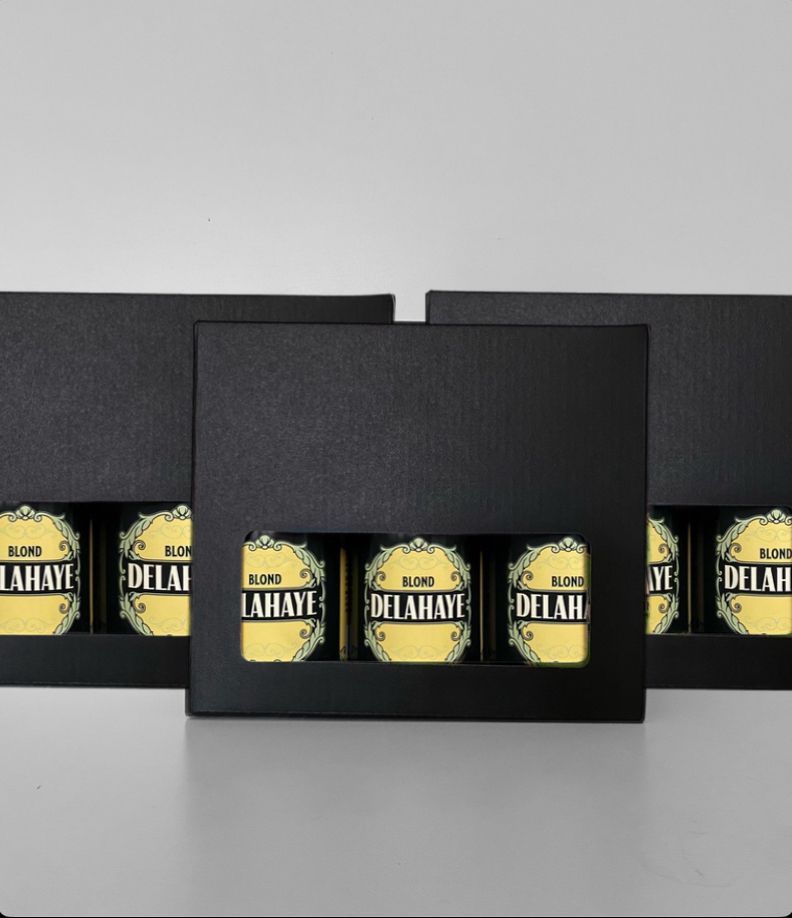 (A) DELAHAYE BEERBOX YELLOW LABEL