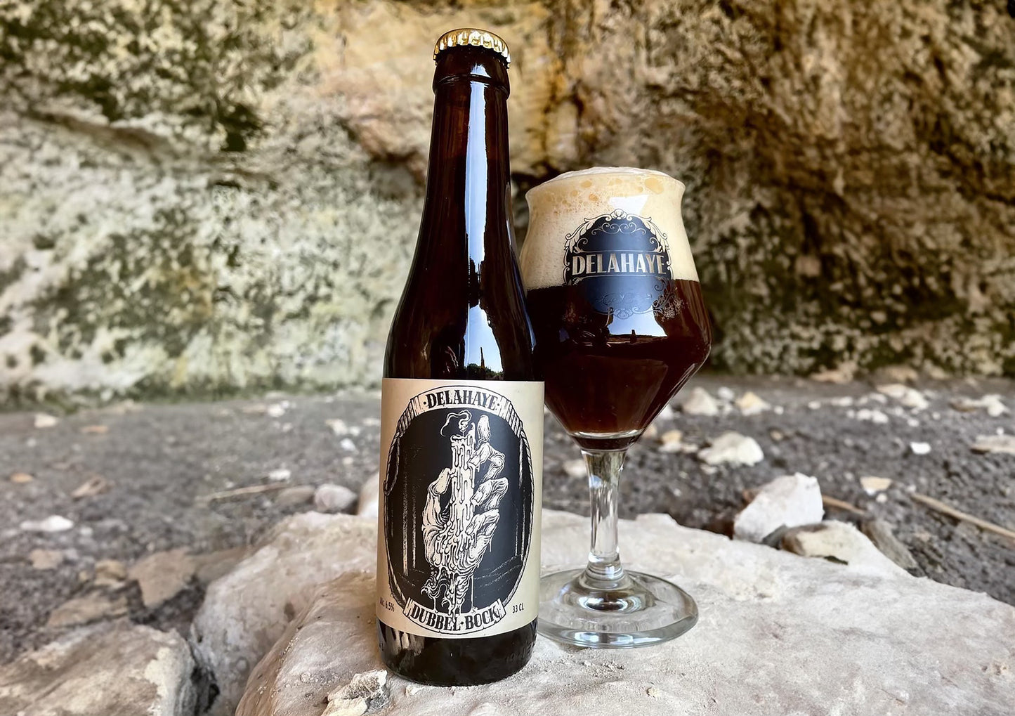 Nicolaas Delahaye Beerbox. Dubbel Bock