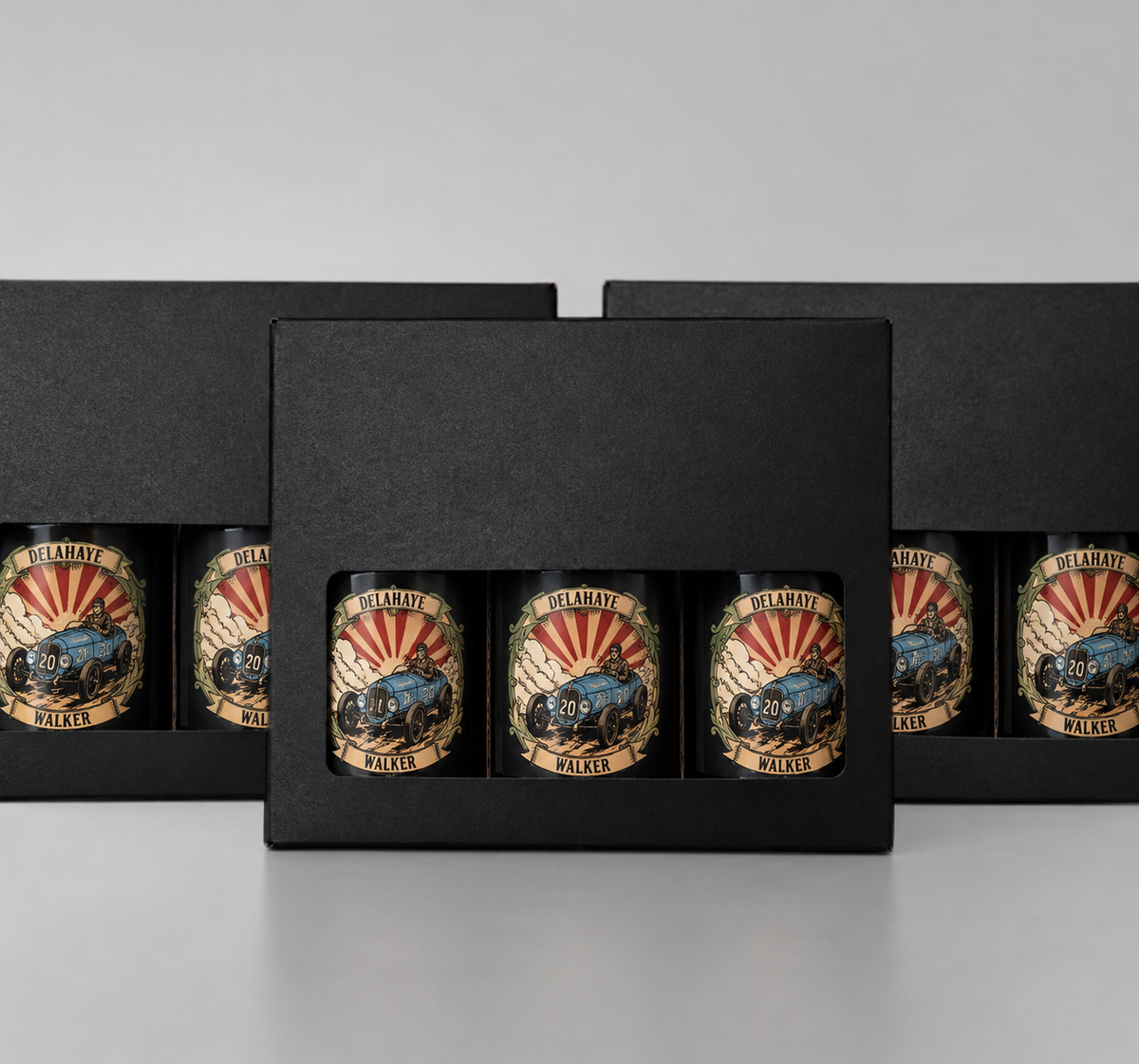(A) Delahaye beerbox Walker Delahaye Whisky infused